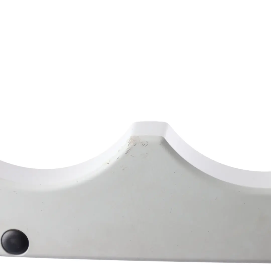 Porsche Macan 95B Centre Console Chrome Trim Cup Holder Pebble Grey - SKU 95B863097A - Part number 95B863097A