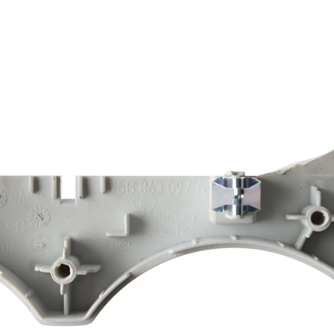 Porsche Macan 95B Centre Console Chrome Trim Cup Holder Pebble Grey - SKU 95B863097A - Part number 95B863097A