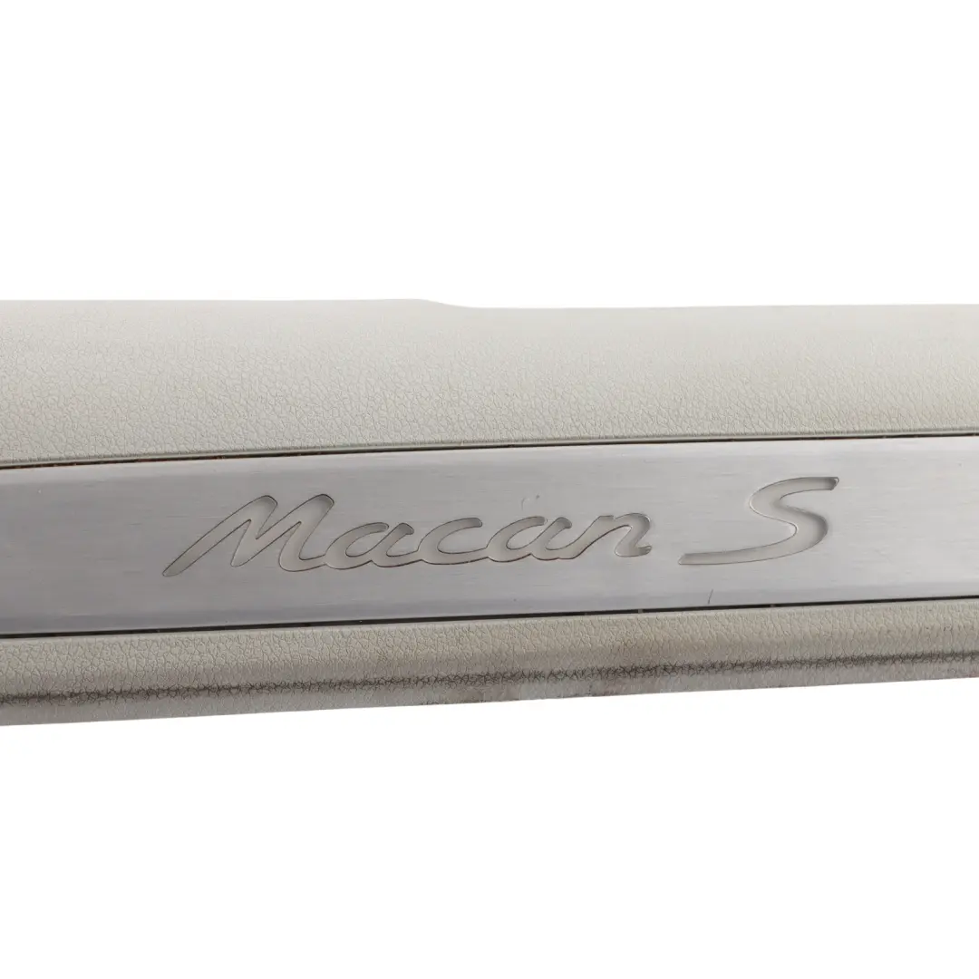 Door Entrance Sill Strip Cover Front Left N/S 95B863483L to Porsche Macan S 95B with Part number 95B863483C Porsche Macan S 95B Door Entrance Sill Strip Cover Front Left N/S 95B863483L - SKU 95B863483C - Part number 95B863483C