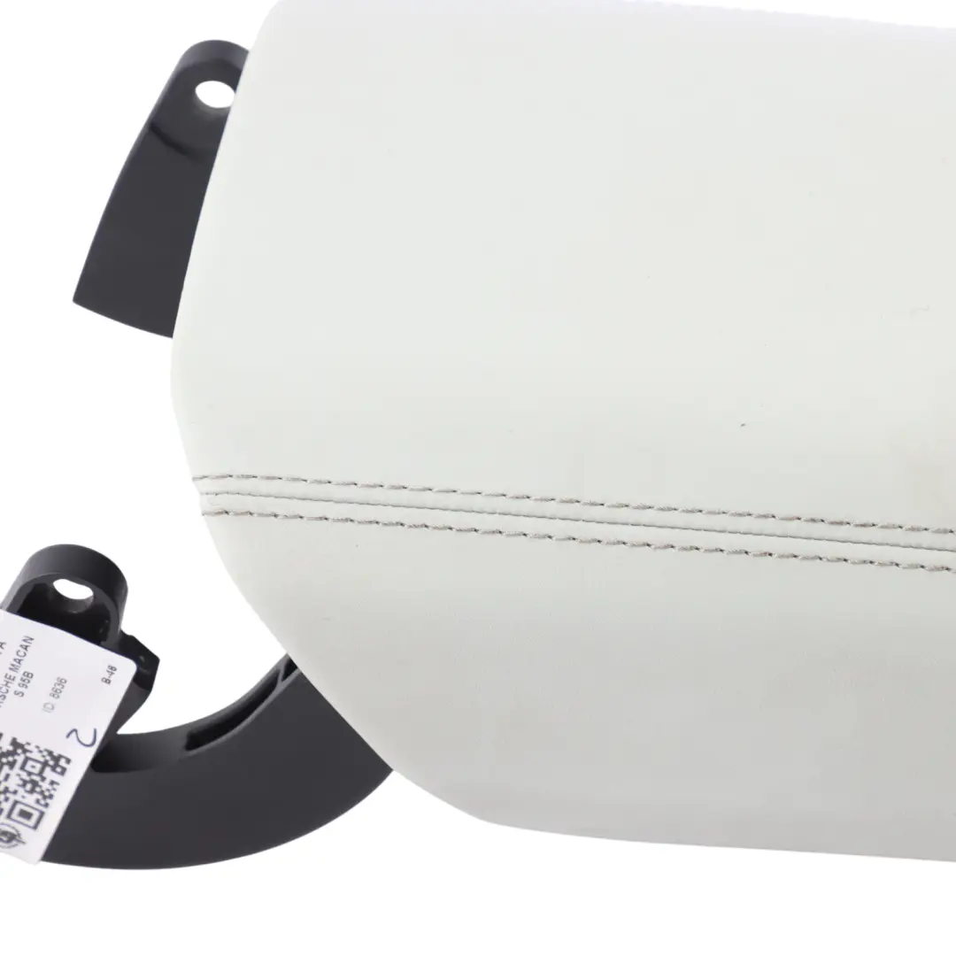 Porsche Macan S 95B Centre Console Arm Rest Armrest Pebble Grey - SKU 95B864207A - Part number 95B864207A