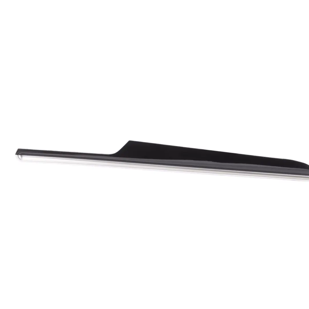 Porsche Macan 95B Door Card Trim Strip Covering Front Left N/S Piano Black - SKU 95B867409D - Part number 95B867409D