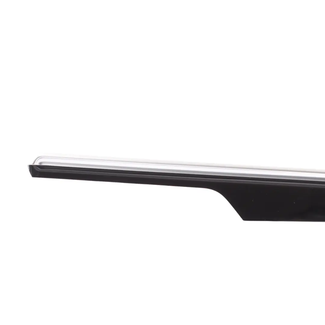 Door Card Trim Strip Covering Front Right O/S Piano Black to Porsche Macan 95B with Part number 95B867410D Porsche Macan 95B Door Card Trim Strip Covering Front Right O/S Piano Black - SKU 95B867410D - Part number 95B867410D