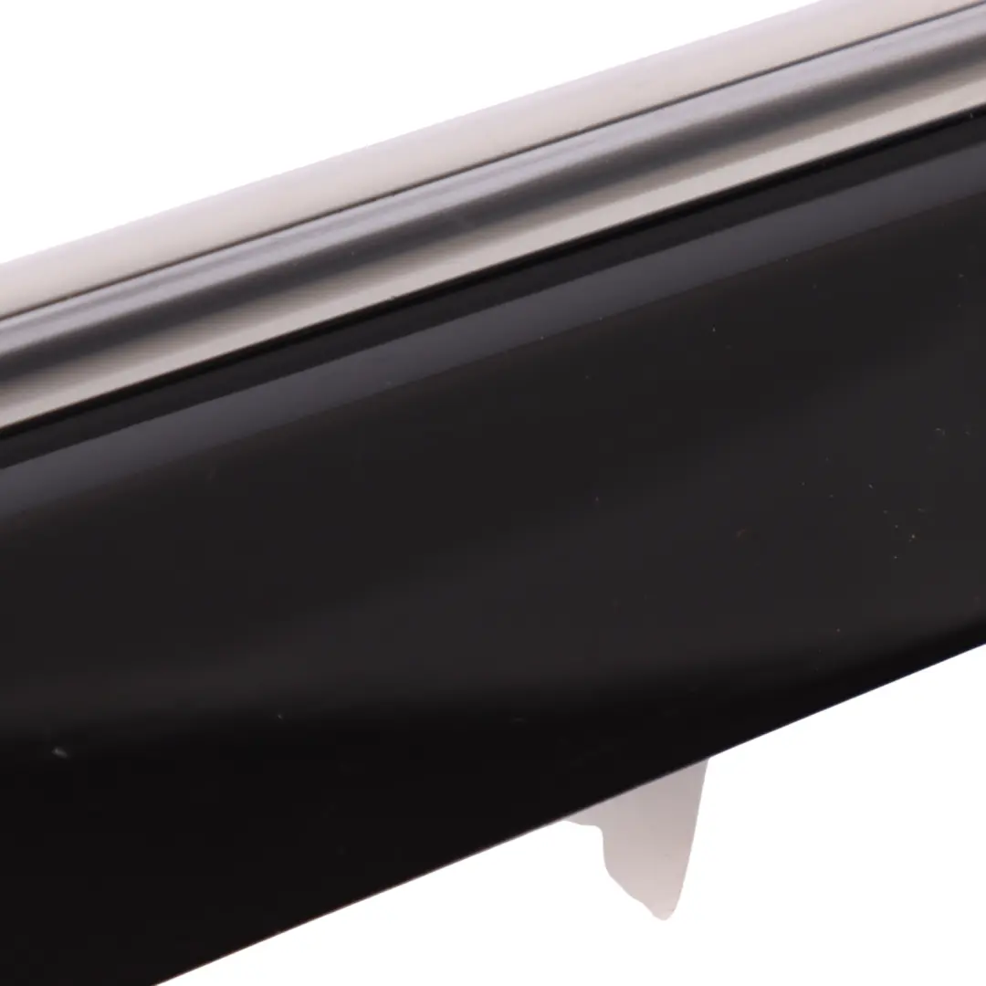 Door Card Trim Strip Covering Front Right O/S Piano Black to Porsche Macan 95B with Part number 95B867410D Porsche Macan 95B Door Card Trim Strip Covering Front Right O/S Piano Black - SKU 95B867410D - Part number 95B867410D