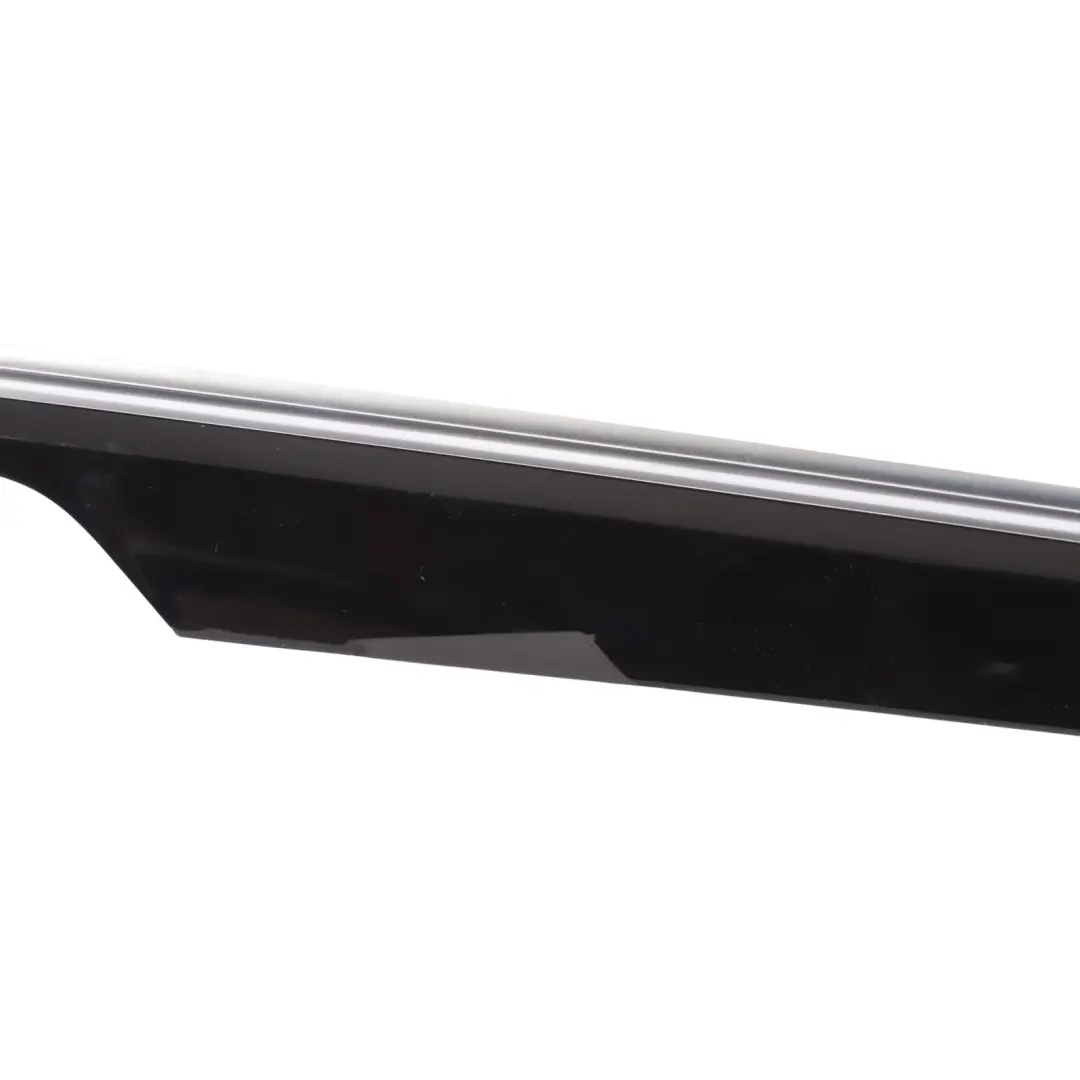 Door Card Trim Strip Covering Front Right O/S Piano Black to Porsche Macan 95B with Part number 95B867410D Porsche Macan 95B Door Card Trim Strip Covering Front Right O/S Piano Black - SKU 95B867410D - Part number 95B867410D