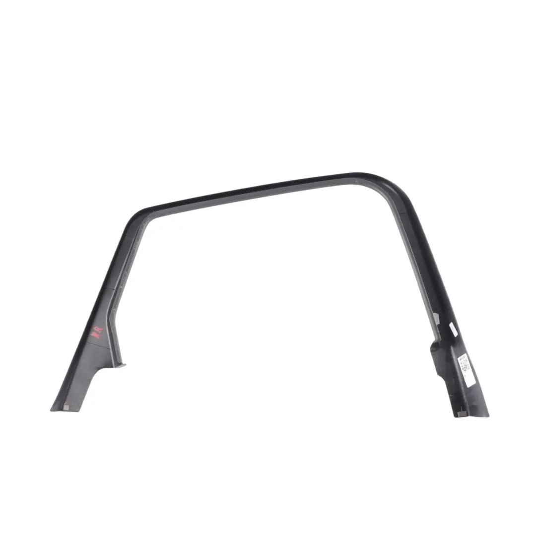 Porsche Macan 95B Moldura Ventana Puerta Trasera Derecha - SKU 95B867672F - Número de pieza 95B867672F