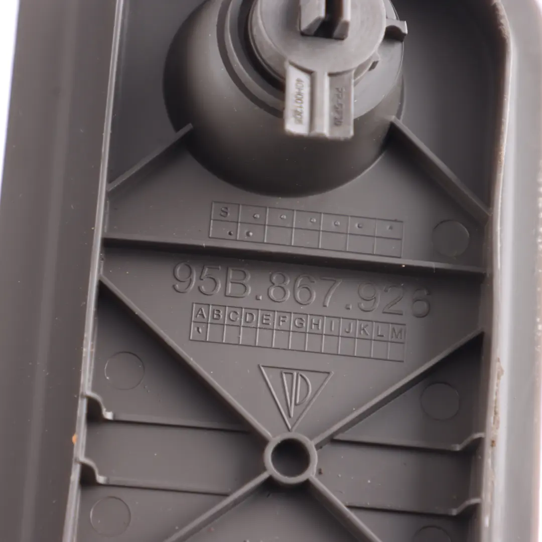 Porsche Macan 95B Tailgate Trunk Warning Triangle Cover Trim Strip - SKU 95B867926 - Part number 95B867926