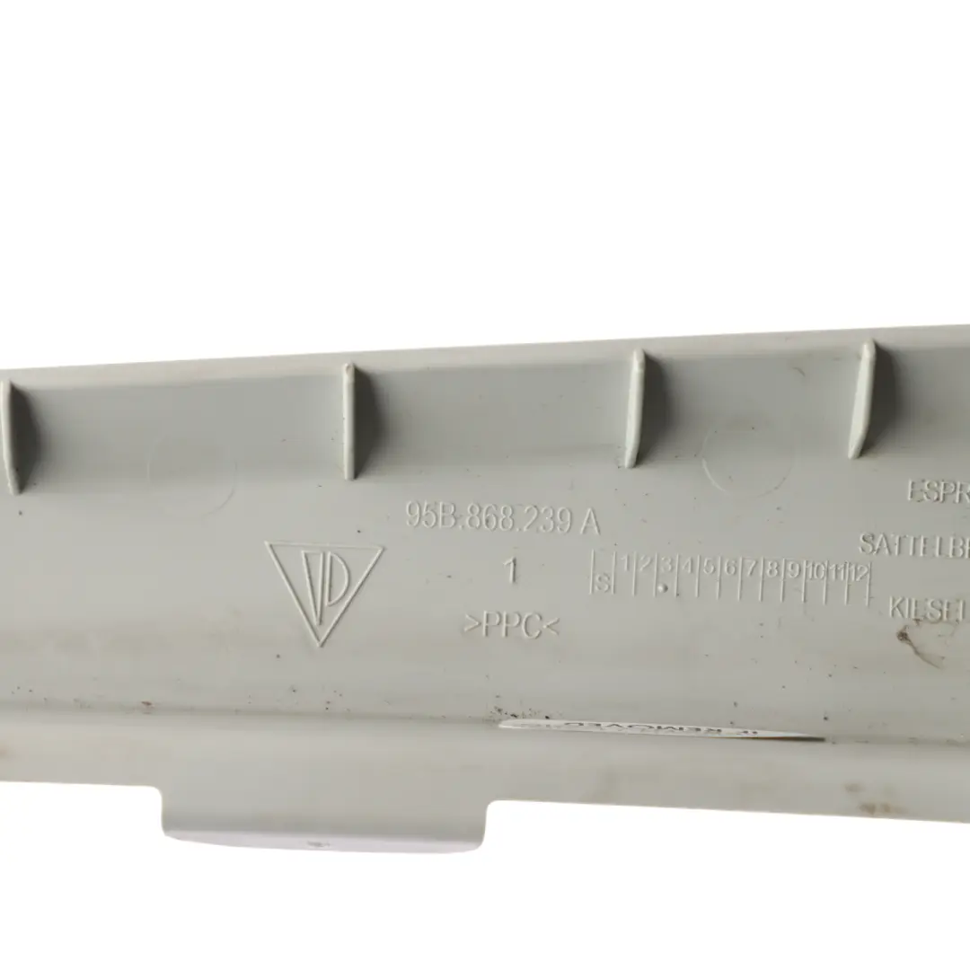 Porsche Macan 95B A-Pillar Cover Upper Trim Panel Left N/S Pebble Grey - SKU 95B868239 - Part number 95B868239