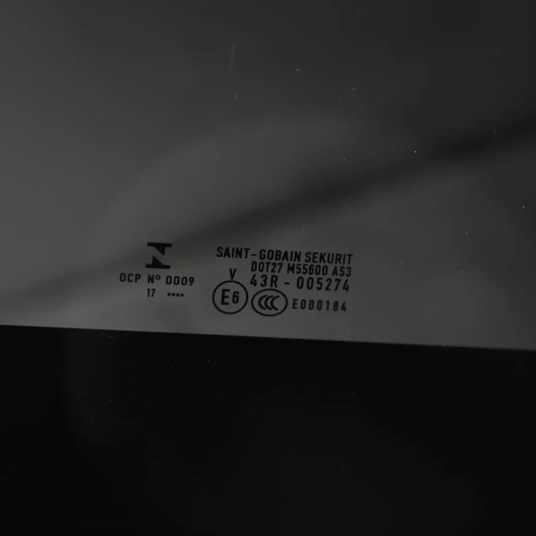 Panoramic Sunroof Rear Glass Panel AS3 Tinted to Porsche Macan 95B with Part number 95B877056 Porsche Macan 95B Panoramic Sunroof Rear Glass Panel AS3 Tinted - SKU 95B877056 - Part number 95B877056