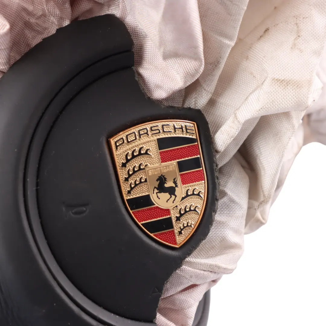 Porsche Macan 95B Steering Wheel Air Module DAMAGED - SKU 95B880201DK-1 - Part number 95B880201DK