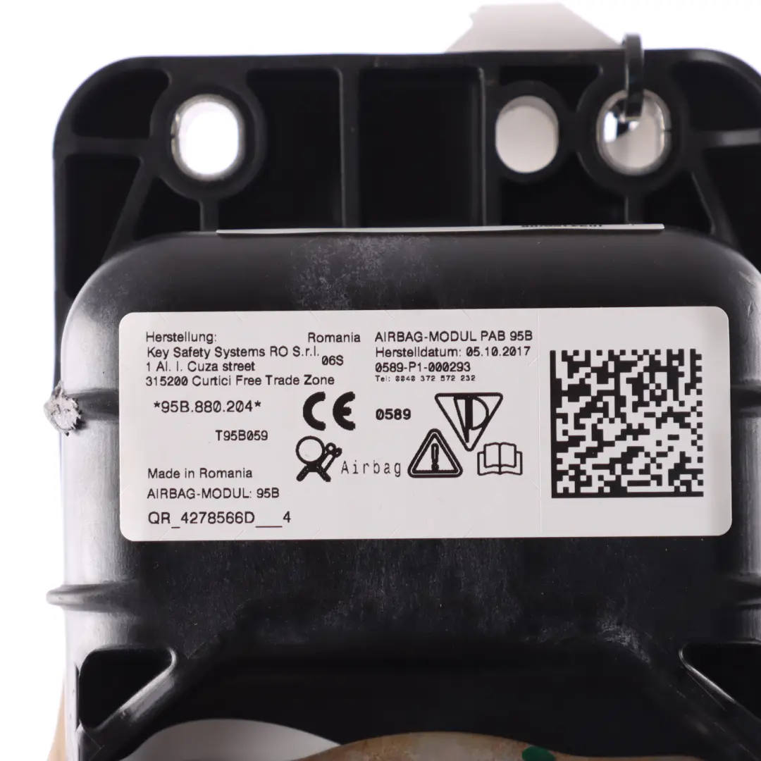 Dashboard Air Module Passenger Side to Porsche Macan 95B with Part number 95B880204 Porsche Macan 95B Dashboard Air Module Passenger Side - SKU 95B880204 - Part number 95B880204