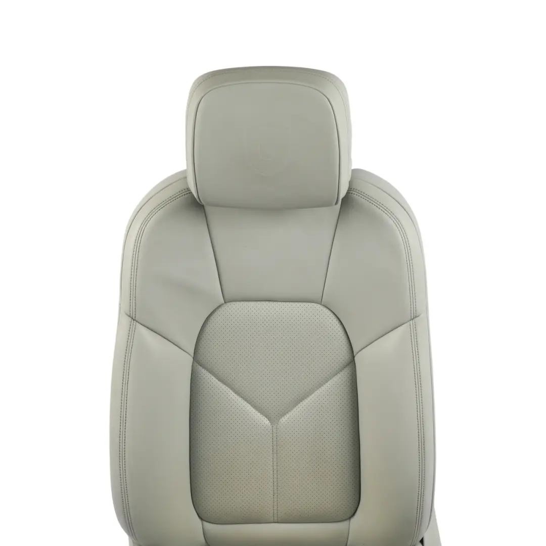 Front Seat Sport Heated Electric Leather Pebble Grey Left N/S to Porsche Macan 95B with Part number 95B881805B Porsche Macan 95B Front Seat Sport Heated Electric Leather Pebble Grey Left N/S - SKU 95B881805B-1 - Part number 95B881805B