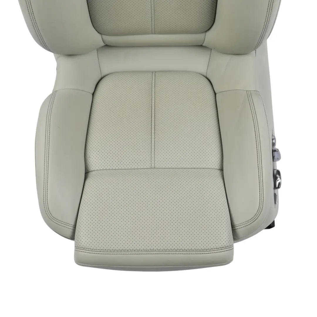 Porsche Macan 95B Front Seat Sport Heated Electric Leather Pebble Grey Left N/S - SKU 95B881805B-1 - Part number 95B881805B