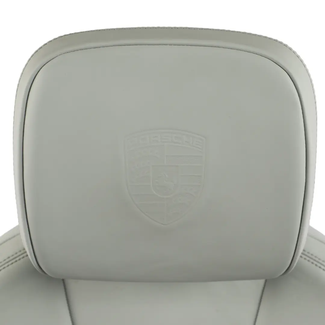 Porsche Macan 95B Front Seat Sport Heated Electric Leather Pebble Grey Left N/S - SKU 95B881805B-1 - Part number 95B881805B