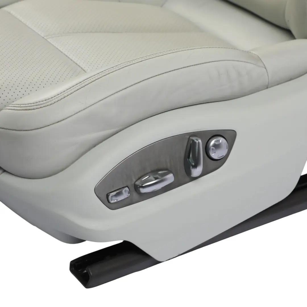 Front Seat Sport Heated Electric Leather Pebble Grey Left N/S to Porsche Macan 95B with Part number 95B881805B Porsche Macan 95B Front Seat Sport Heated Electric Leather Pebble Grey Left N/S - SKU 95B881805B-1 - Part number 95B881805B