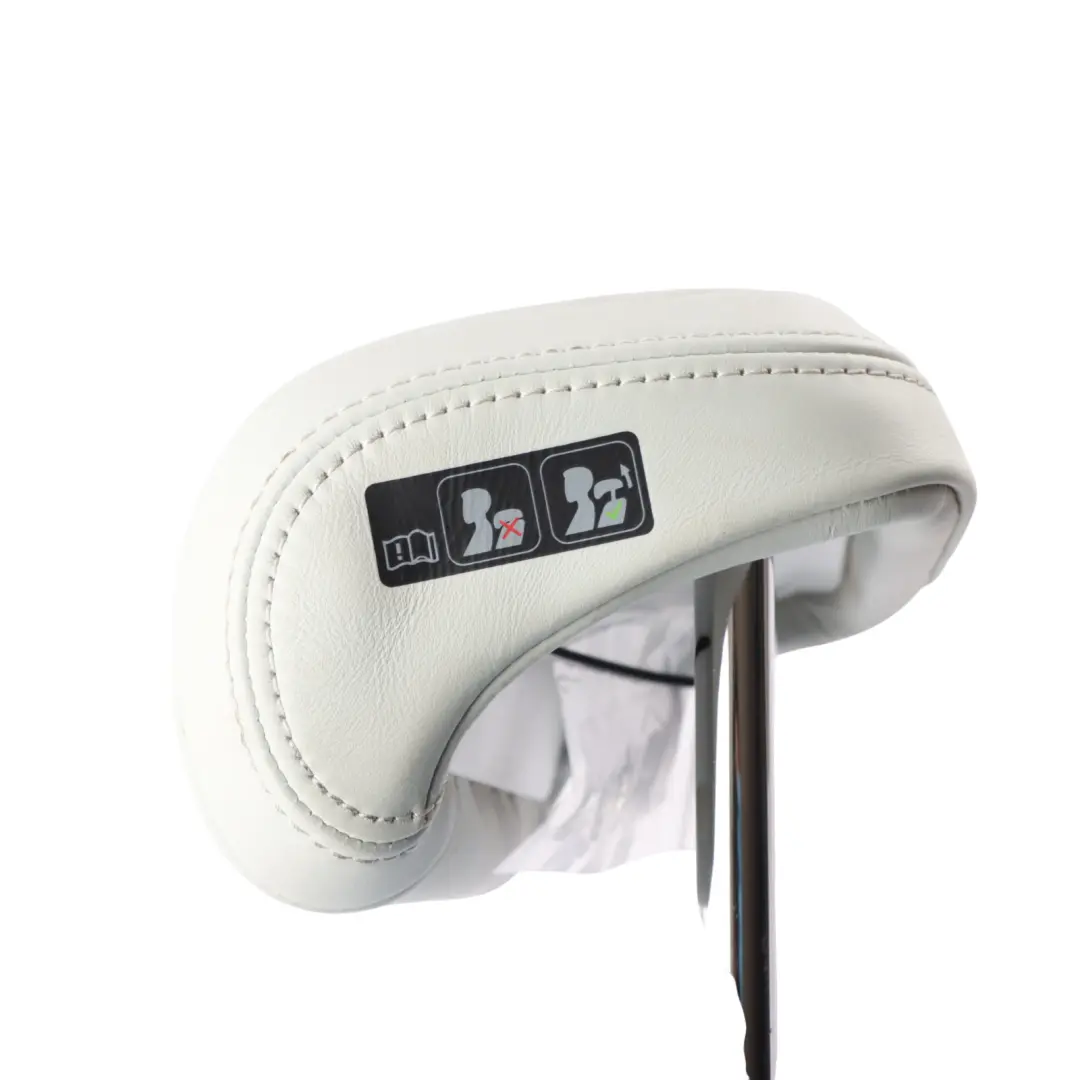 Bench Headrest Rear Middle Central Pebble Grey Leather to Porsche Macan 95B Seat with Part number 95B885900B Porsche Macan 95B Seat Bench Headrest Rear Middle Central Pebble Grey Leather - SKU 95B885900B - Part number 95B885900B