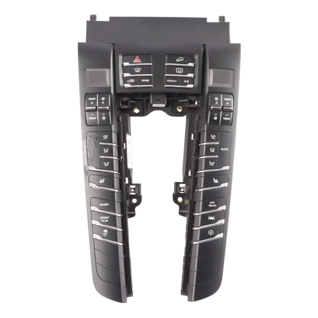 Centre Console Switch Panel Hazard Climate Seats to Porsche Macan 95B with Part number 95B907040AK Porsche Macan 95B Centre Console Switch Panel Hazard Climate Seats - SKU 95B907040AK - Part number 95B907040AK