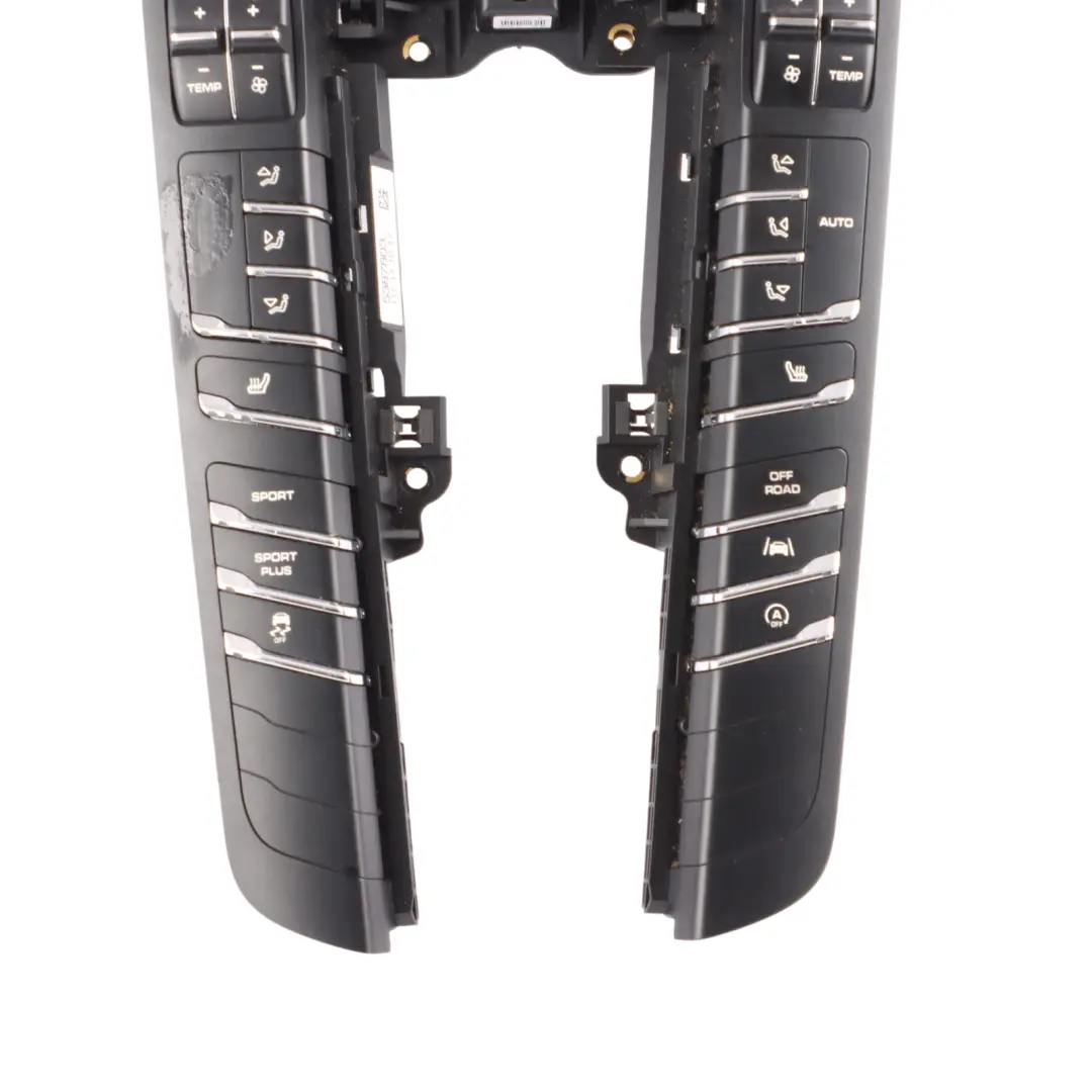 Centre Console Switch Panel Hazard Climate Seats to Porsche Macan 95B with Part number 95B907040AK Porsche Macan 95B Centre Console Switch Panel Hazard Climate Seats - SKU 95B907040AK - Part number 95B907040AK