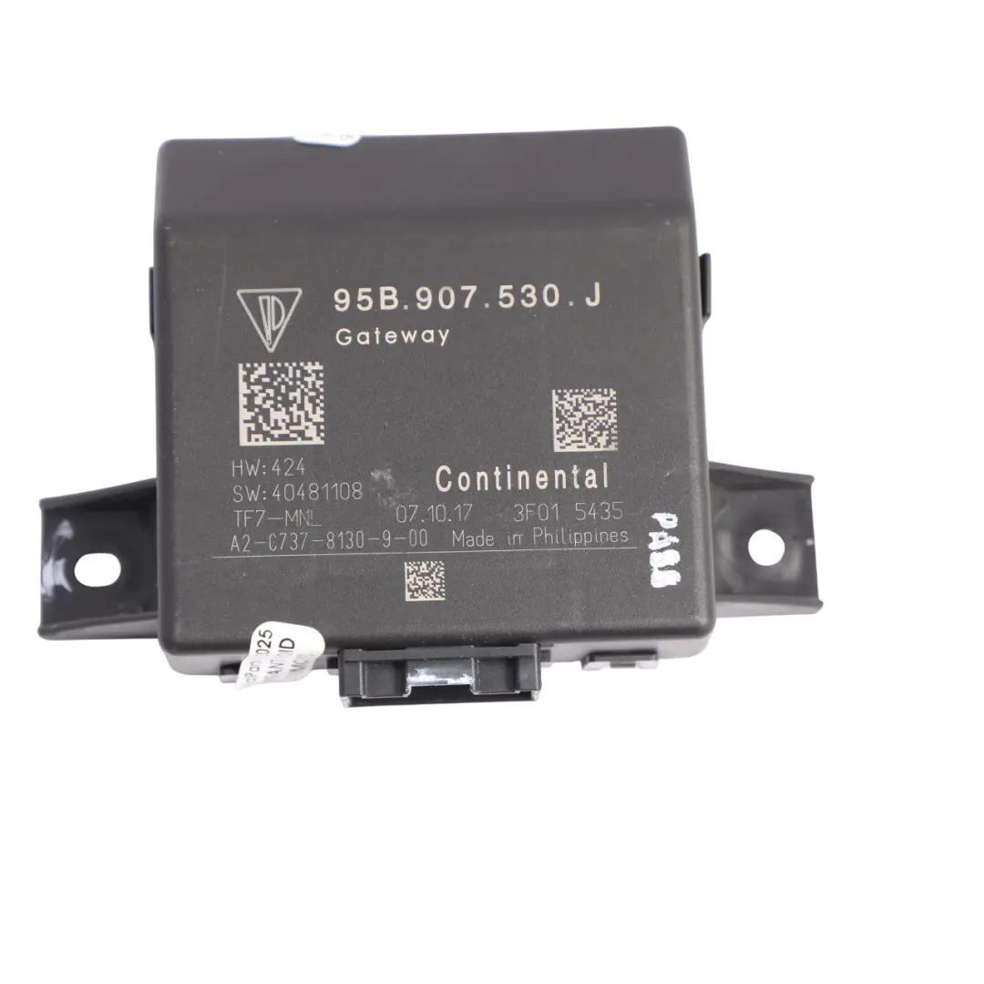 Porsche Macan 95B Body Gateway Module ECU Control Unit - SKU 95B907530L - Part number 95B907530L