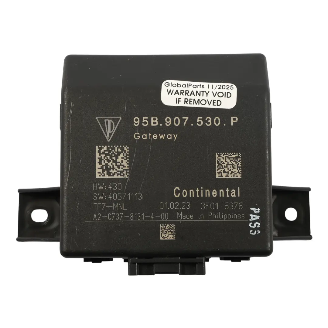 Porsche Macan 95B Body Gateway Module ECU Control Unit 95B907530L - SKU 95B907530P - Part number 95B907530P