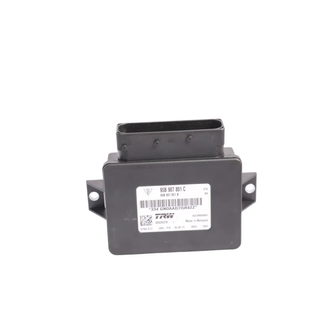 Porsche Macan 95B Elektrische Parkbremse Modul Steuergerät - SKU 95B907801C - Teilenummer 95B907801C