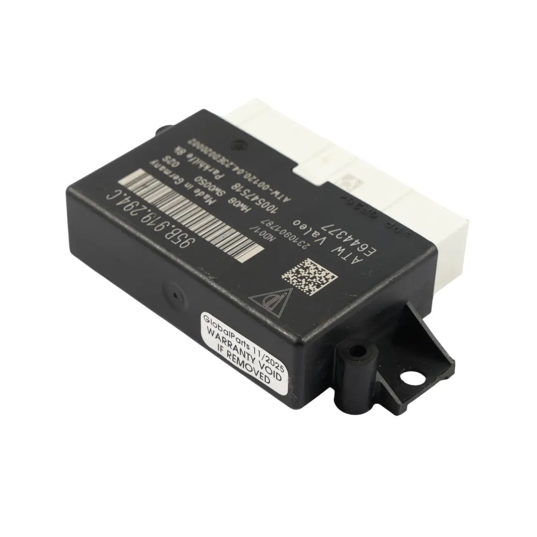 PDC Sensor De Aparcamiento Unidad De Control para Porsche Macan 95B con número de pieza 95B919294C Porsche Macan 95B PDC Sensor De Aparcamiento Unidad De Control - SKU 95B919294C - Número de pieza 95B919294C