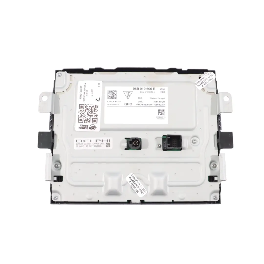 MMI Multimedia Navegación Control Unidad Central para Porsche Macan 95B con número de pieza 95B919606E Porsche Macan 95B MMI Multimedia Navegación Control Unidad Central - SKU 95B919606E - Número de pieza 95B919606E