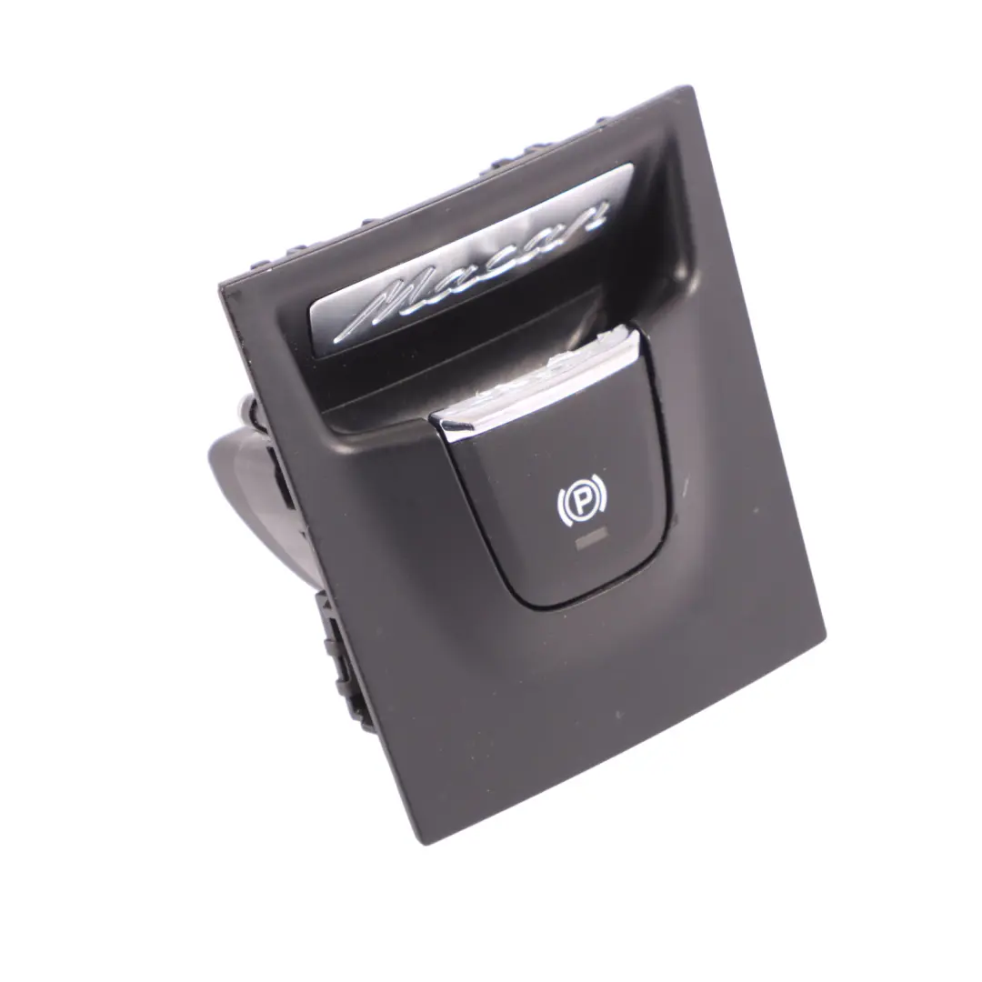 Handbrake Hand Brake Switch Button Trim Cover to Porsche Macan 95B with Part number 95B927225A Porsche Macan 95B Handbrake Hand Brake Switch Button Trim Cover - SKU 95B927225A - Part number 95B927225A