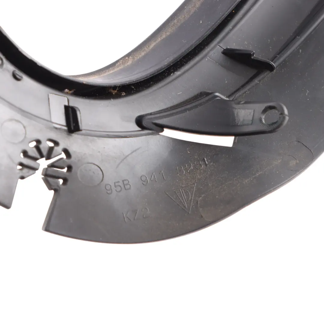 Front Headlight Surround Cover Rubber Seal Gasket 95B941323E to Porsche Macan 95B with Part number 95B941323B Porsche Macan 95B Front Headlight Surround Cover Rubber Seal Gasket 95B941323E - SKU 95B941323B - Part number 95B941323B