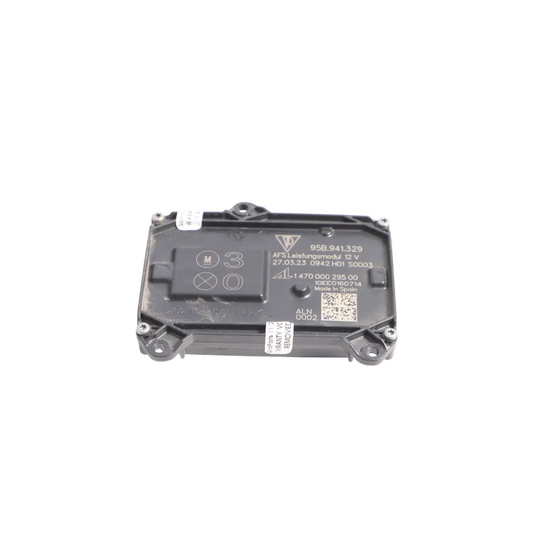 Porsche Macan 95B Xenon Headlight Control Unit Module Front Right O/S - SKU 95B941329 - Part number 95B941329