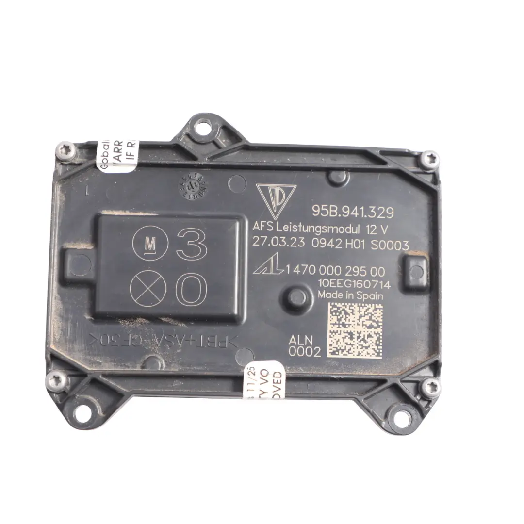 Porsche Macan 95B Xenon Headlight Control Unit Module Front Right O/S - SKU 95B941329 - Part number 95B941329