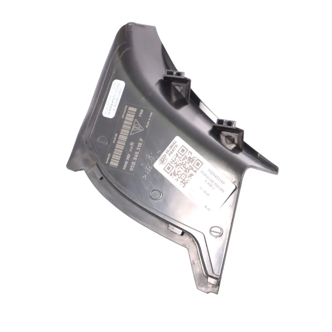 95B-2 Listwa Nakładka Lampy Tył Prawo do Porsche Macan S o numerze 95B945310F Porsche Macan S 95B-2 Listwa Nakładka Lampy Tył Prawo - SKU 95B945310F - Numer Części 95B945310F