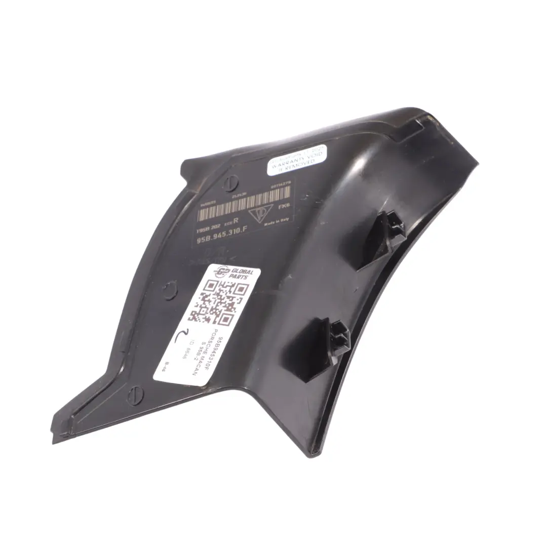 95B-2 Rear Indicator Cover Trim Panel Right O/S to Porsche Macan S with Part number 95B945310F Porsche Macan S 95B-2 Rear Indicator Cover Trim Panel Right O/S - SKU 95B945310F - Part number 95B945310F