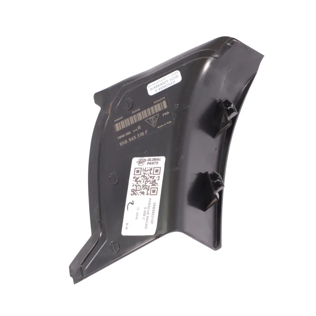 Porsche Macan S 95B-2 Rear Indicator Cover Trim Panel Right O/S - SKU 95B945310F - Part number 95B945310F