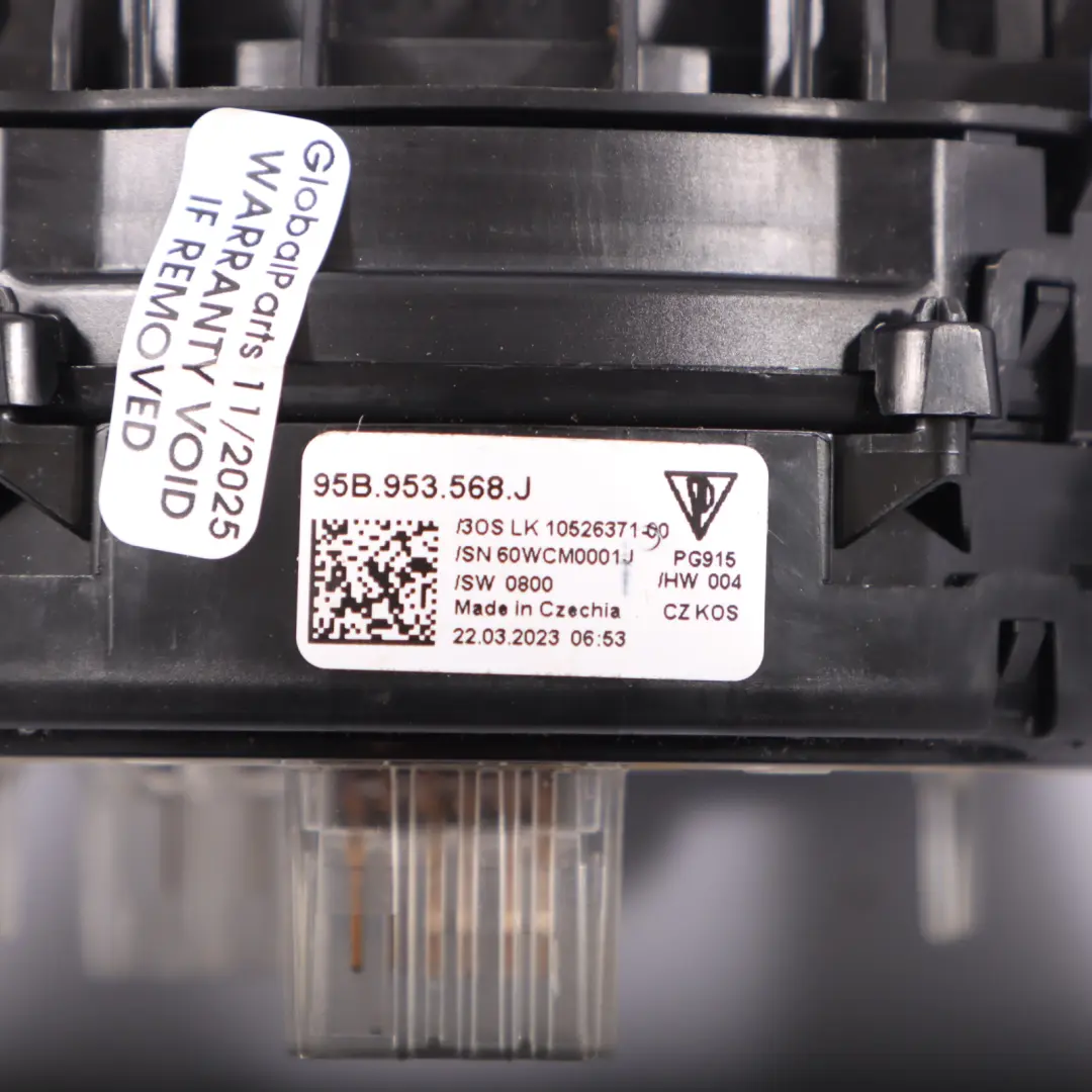 Cluster Columna Dirección Indicador Deslizamiento para Porsche Macan 95B con número de pieza 95B953502BC Porsche Macan 95B Cluster Columna Dirección Indicador Deslizamiento - SKU 95B953502BC - Número de pieza 95B953502BC