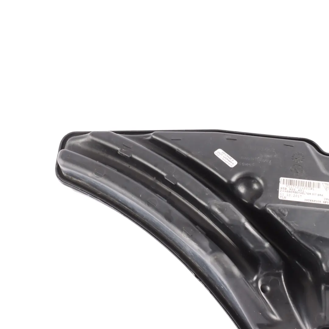 Windscreen Washer Water Fluid Reservoir Tank Bottle to Porsche Macan 95B with Part number 95B955451 Porsche Macan 95B Windscreen Washer Water Fluid Reservoir Tank Bottle - SKU 95B955451 - Part number 95B955451