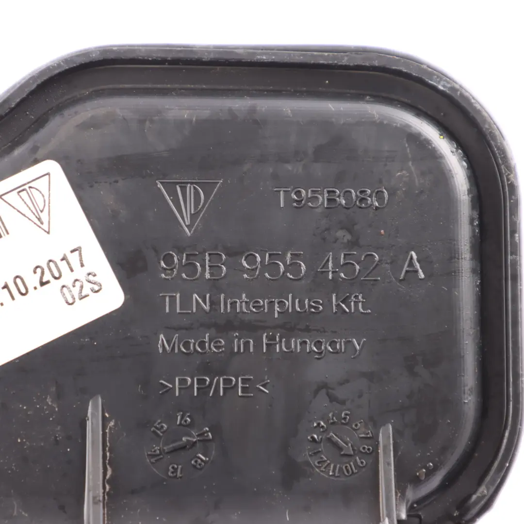 Porsche Macan 95B Windscreen Washer Bottle Tank Reservoir Filler Neck A - SKU 95B955452 - Part number 95B955452