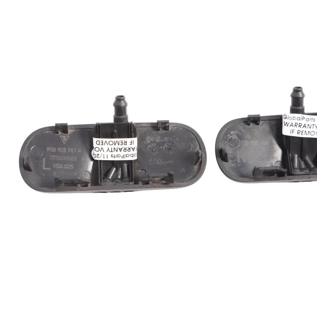Porsche Macan 95B Set Windshield Washer Jet Nozzle SET X2 95B955987A 95B955988 - SKU 95B955986 - Part number 95B955986