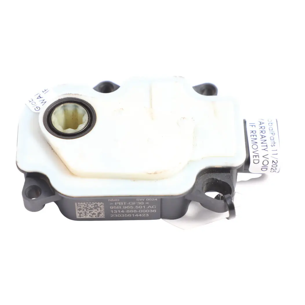 Porsche Macan 95B Panamera 971 Front Grille Actuator Flap Motor Unit 95B965501H - SKU 95B965501AC - Part number 95B965501AC