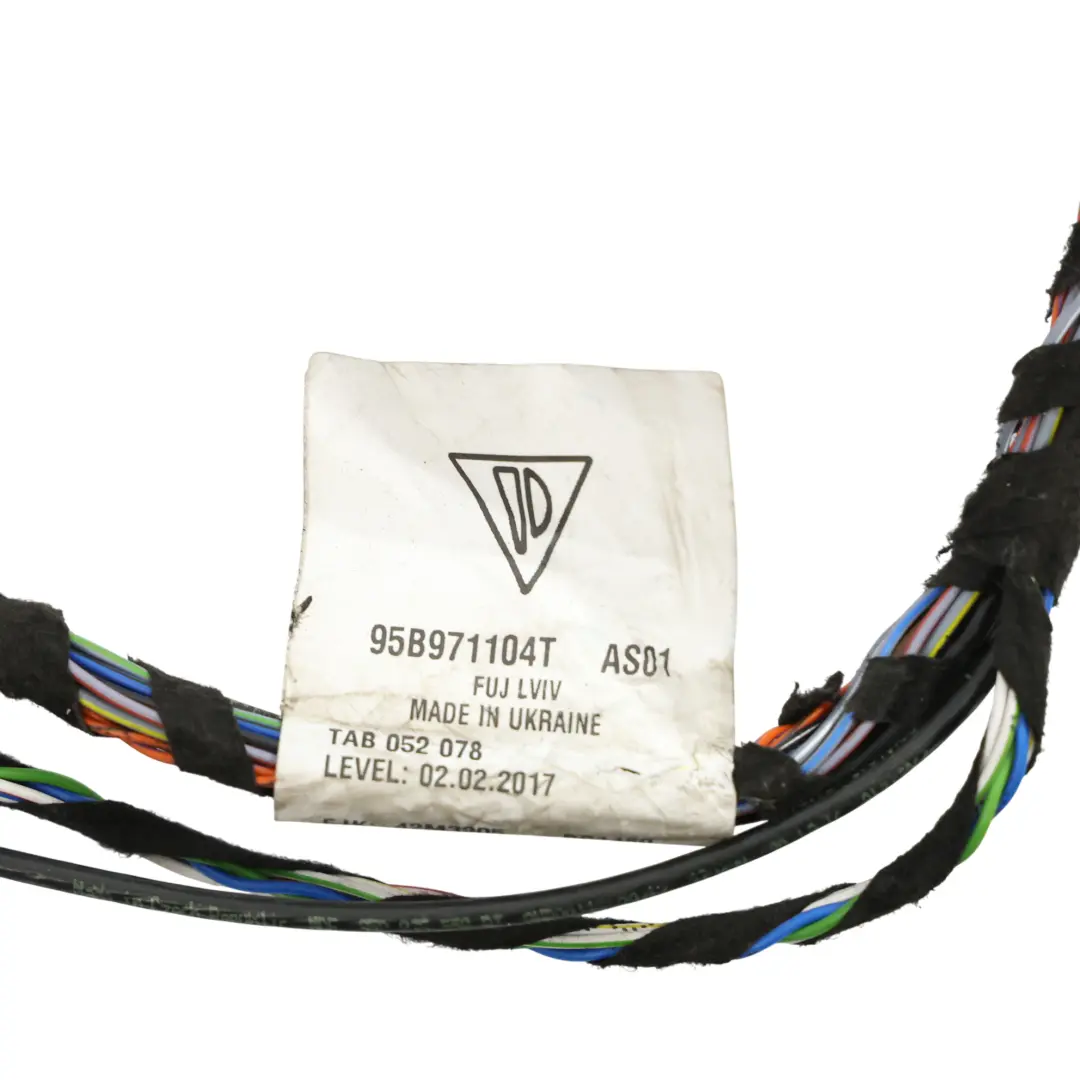 Porsche Macan 95B Cableado Sensor PDC Arnés Parachoques Trasero - SKU 95B971104T - Número de pieza 95B971104T