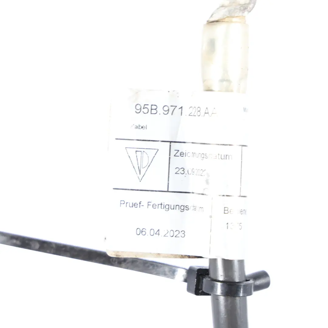 Porsche Macan 95B Faisceau Câbles Démarreur Alternateur Batterie - SKU 95B971228AA - Numéro de pièce 95B971228AA