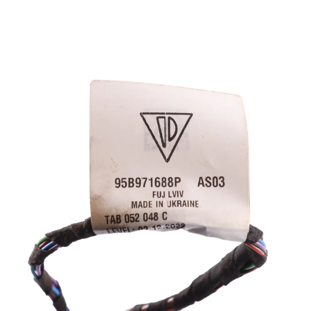 Door Wiring Harness Loom Cable Right O/S to Porsche Macan 95B Rear with Part number 95B971688P Porsche Macan 95B Rear Door Wiring Harness Loom Cable Right O/S - SKU 95B971688P - Part number 95B971688P