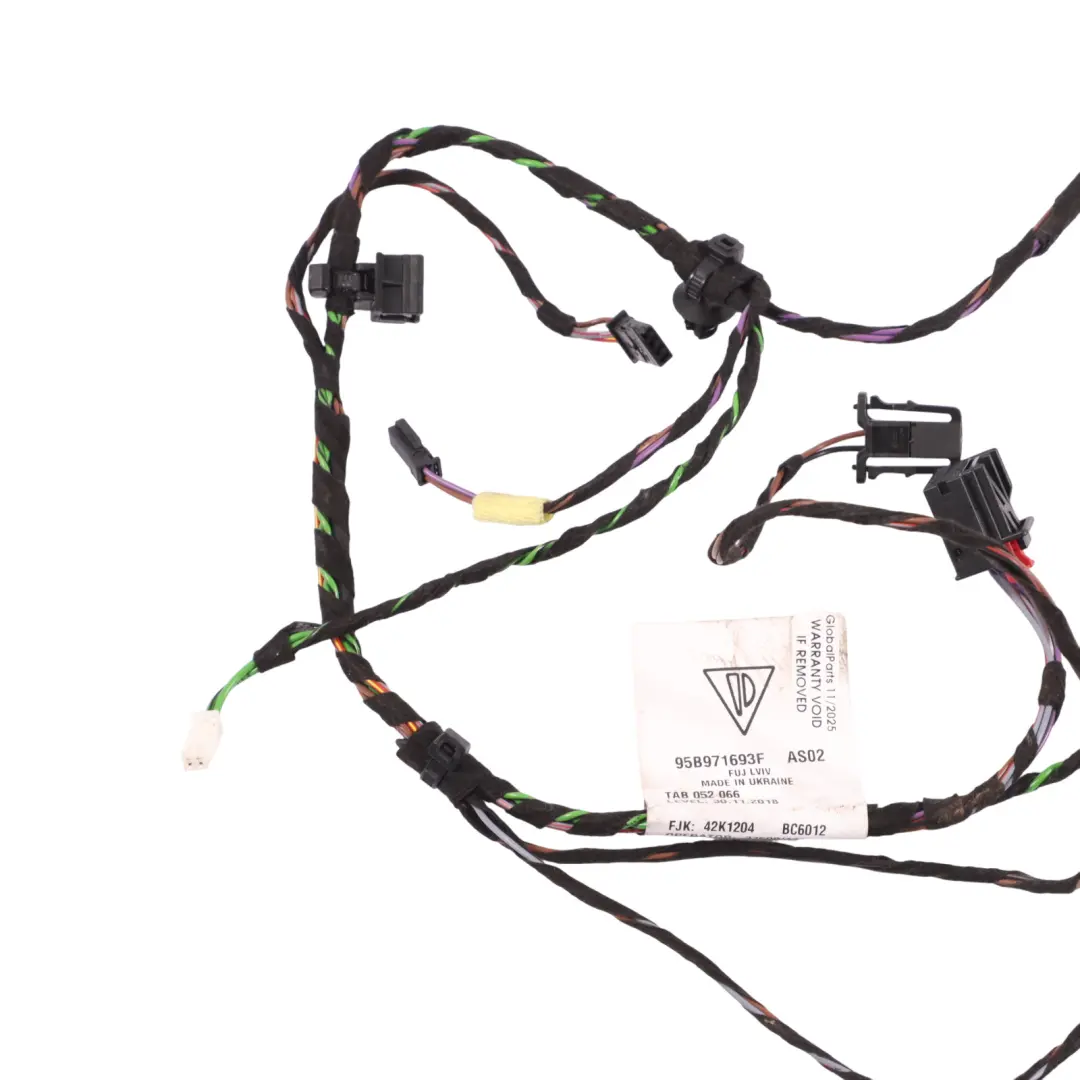 95B-2 Faisceau Câblage Porte Arrière Gauche Droite pour Porsche Macan à propos du numéro de pièce 95B971693F Porsche Macan 95B-2 Faisceau Câblage Porte Arrière Gauche Droite - SKU 95B971693F - Numéro de pièce 95B971693F