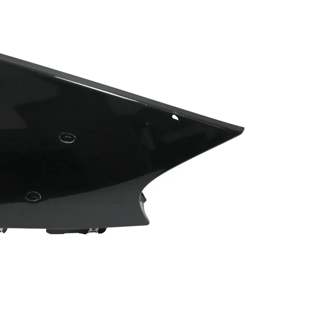 BMW Z4 E89 Seitenverkleidung Hinten Links Fender Schwarz Saphir - 475 - SKU 9633661-BS - Teilenummer 9633661