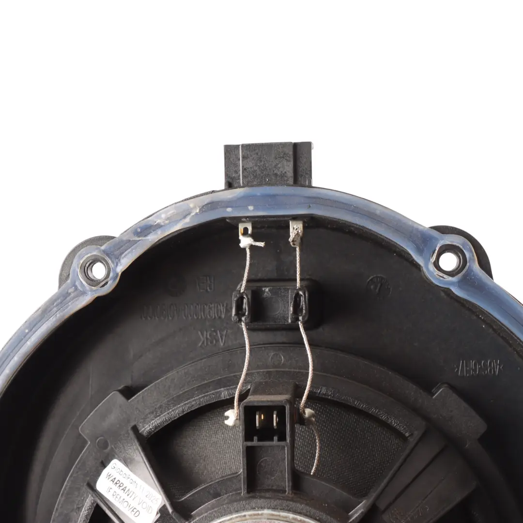 Door Bass Loudspeaker Speaker With Cover Trim to Porsche Macan 95B Rear with Part number 970645651 Porsche Macan 95B Rear Door Bass Loudspeaker Speaker With Cover Trim - SKU 970645651 - Part number 970645651