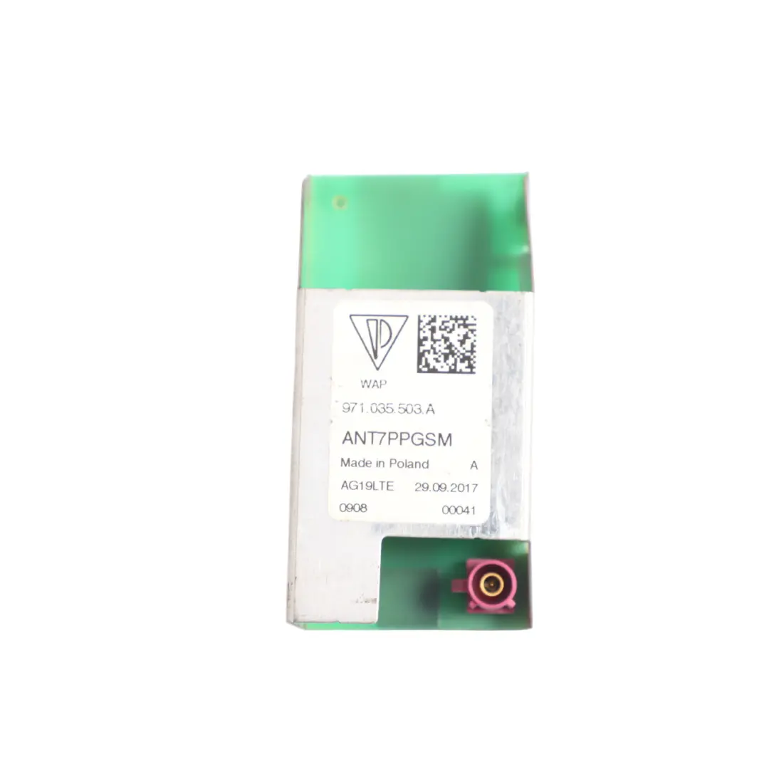 Telephone Aerial Antenna GSM Amplifier Unit to Porsche Macan 95B with Part number 971035503A Porsche Macan 95B Telephone Aerial Antenna GSM Amplifier Unit - SKU 971035503A - Part number 971035503A