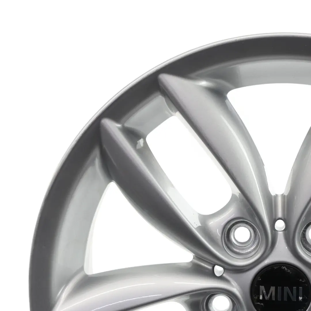 Mini R60 R61 Silver Wheel Alloy Rim 17" 7J 5-Star Double Spoke 124 ET:50 - SKU 9803723-1 - Part number 9803723