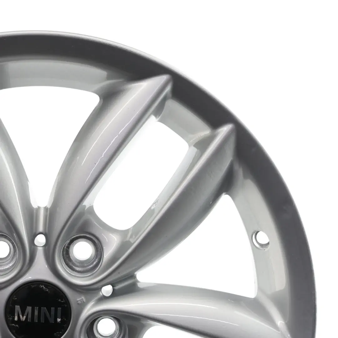 Mini R60 R61 Argento Cerchio lega 17" 7J 5-Star Doppie razze 124 ET:50 - SKU 9803723-1 - Numero di parte 9803723