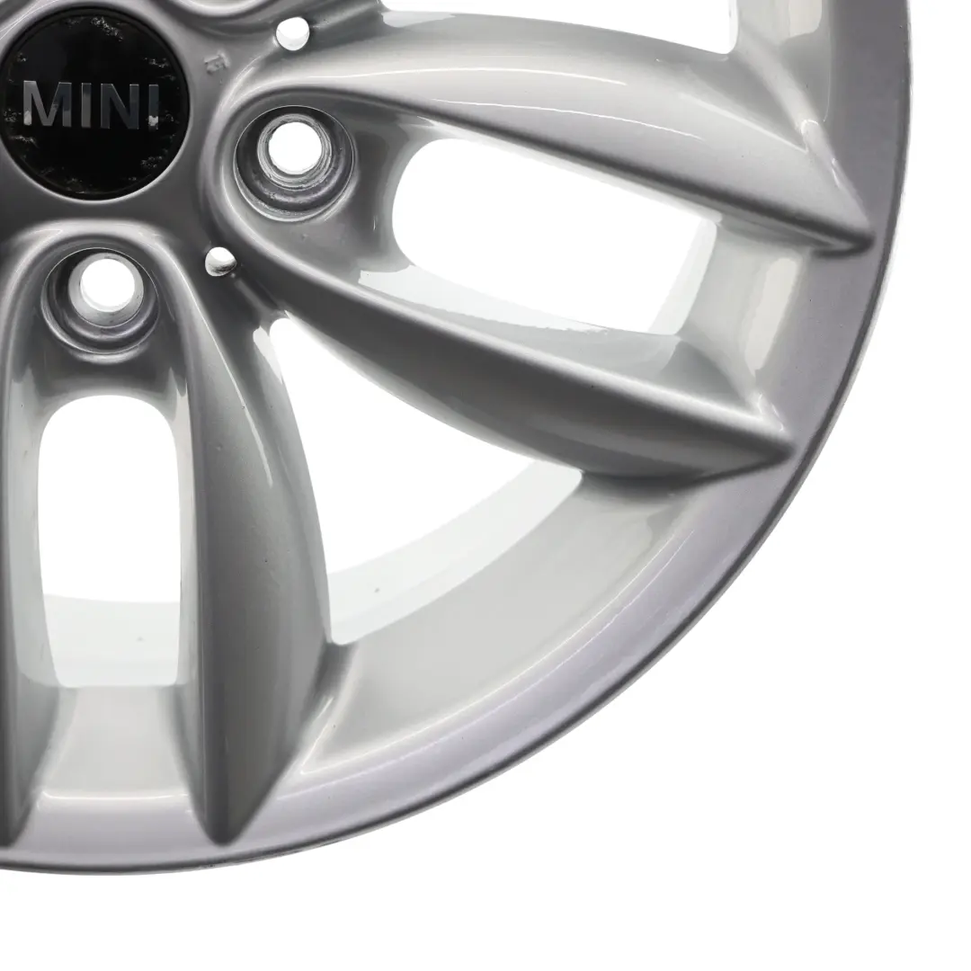 Mini R60 R61 Jante argentée alliage 17" 7J 5-Star Double rayon 124 ET:50 - SKU 9803723-1 - Numéro de pièce 9803723