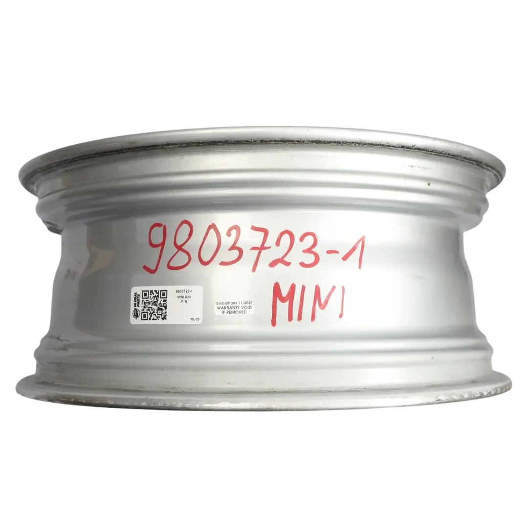 Mini R60 R61 llanta aleación plata 17 "7J 5-Star doble radio 124 ET:50 - SKU 9803723-1 - Número de pieza 9803723