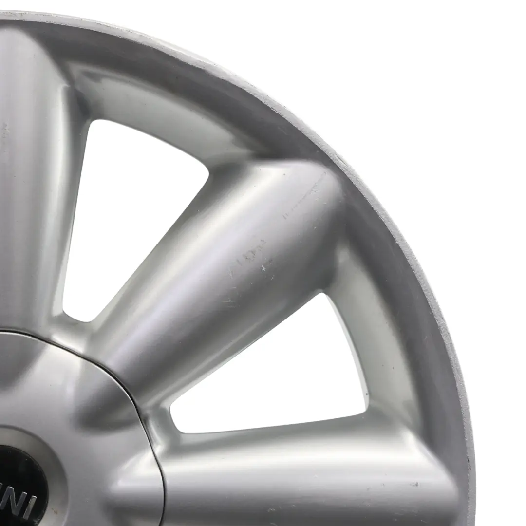 Mini Cooper R60 R61 Silver Wheel Alloy Rim 18" ET:52 7,5J Turbo Fan 126 - SKU 9803724-1 - Part number 9803724
